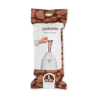 Brabantia PerfectFit Abfallbeutel, Code L, 45l, 20 Stück