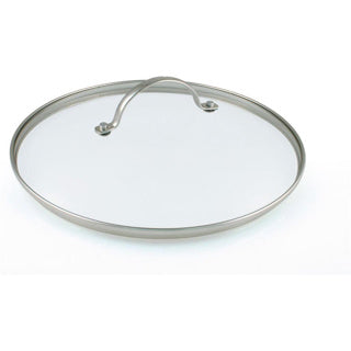 Greenpan Universal-Glasdeckel 20 cm – transparent – gehärtetes Glas – Edelstahl