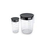Brabantia Tasty+ Messbecher-Set 2-teilig dunkelgrau