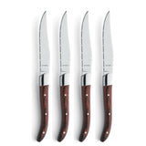 Amefa Royal Steak Steakmesser 4 Stück kastanienbraun