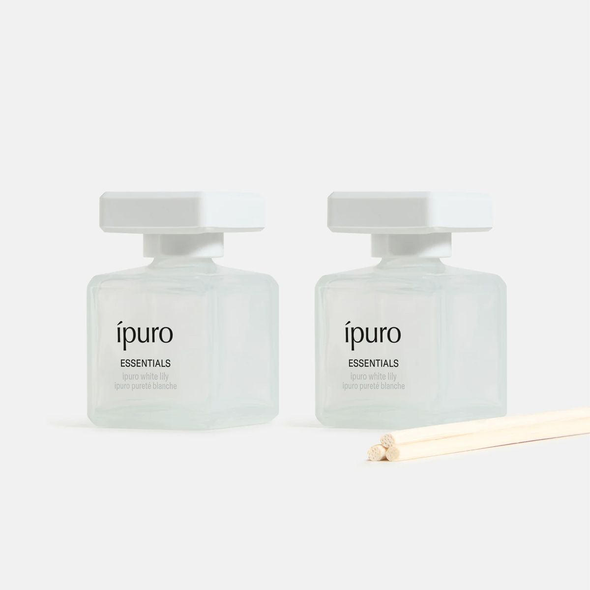 Ipuro geurdiffuser white lily 2 x 50 ml