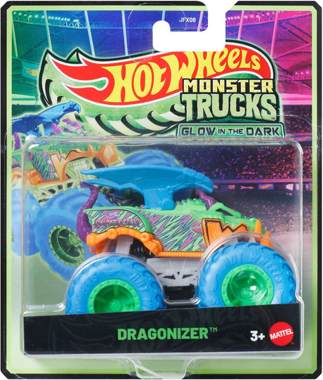 Hot Wheels Monstertruck leuchten im Dunkeln jfx08