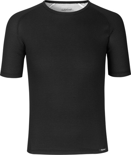 Gripgrab – Ride Thermo-Kurzarm-Fahrrad-Basisschicht-Unterhemd-Sweatshirt – Schwarz – Unisex – Größe S
