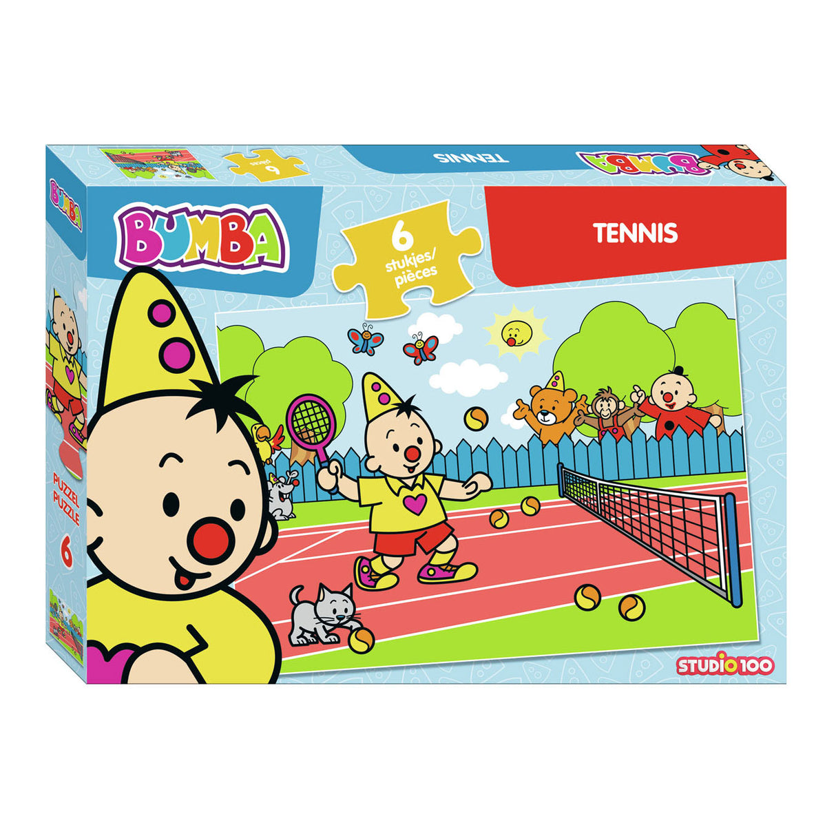 Studio 100 Bumba-Puzzle - Tennis, 6-tlg.
