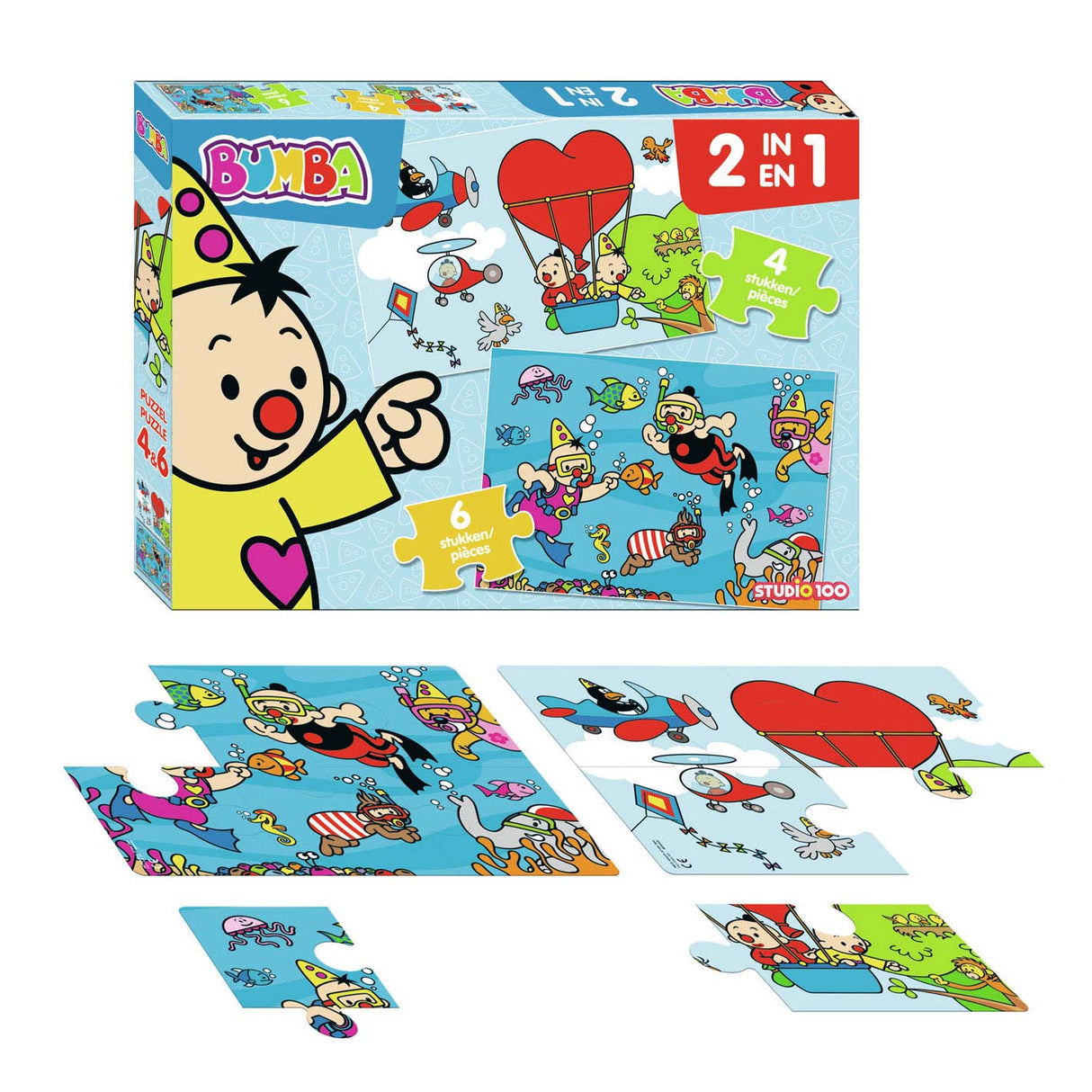 Studio 100 Bumba 2in1-Puzzle