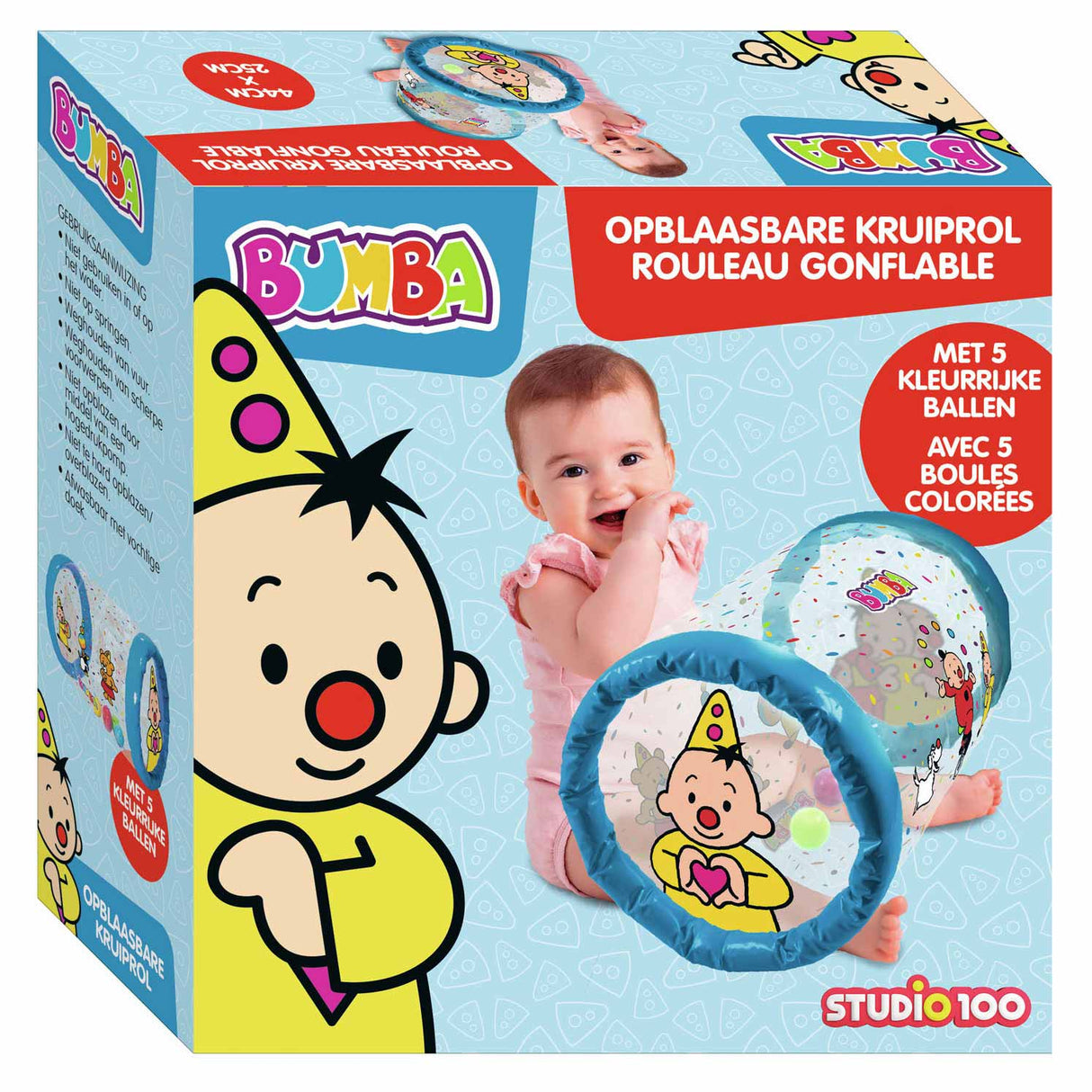 Bumba aufblasbare Crawler-Konfettirolle