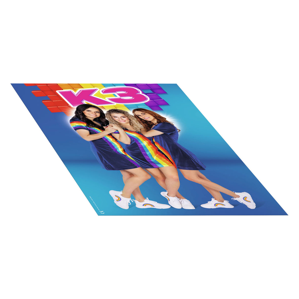 K3-Puzzle mit Poster, 104 Teile.