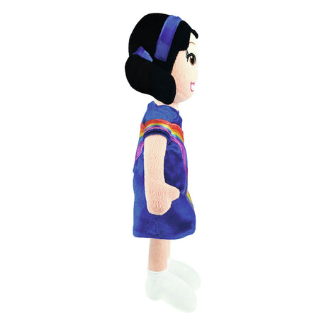 K3 Marthe Kuschelpuppe - 30 cm - Regenbogenkleid