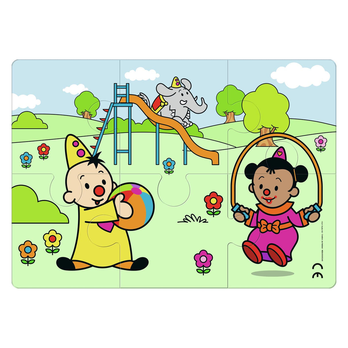 Bumba-Puzzle - der Spielplatz, 6-tlg.