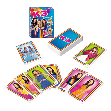 K3-Kartenspiel - Champion - mit 55 Karten