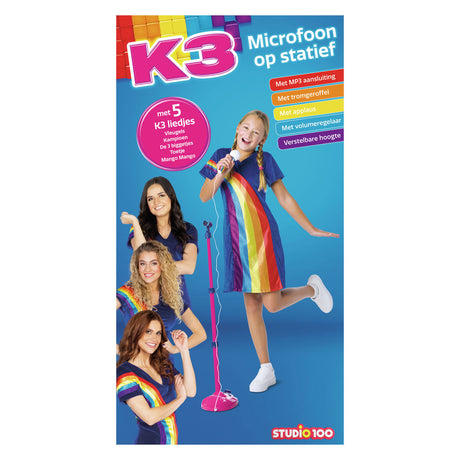 K3-Mikrofon auf Stativ