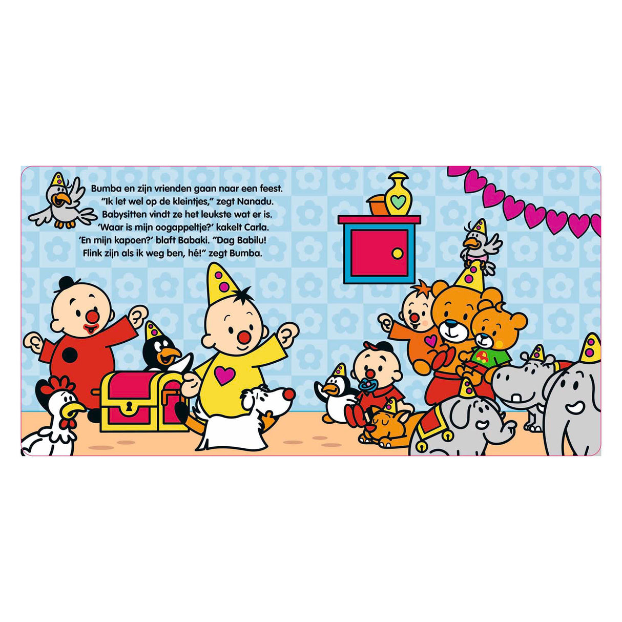Studio 100 Bumba Board Buchen Sie den Babysitter | 2 Stk
