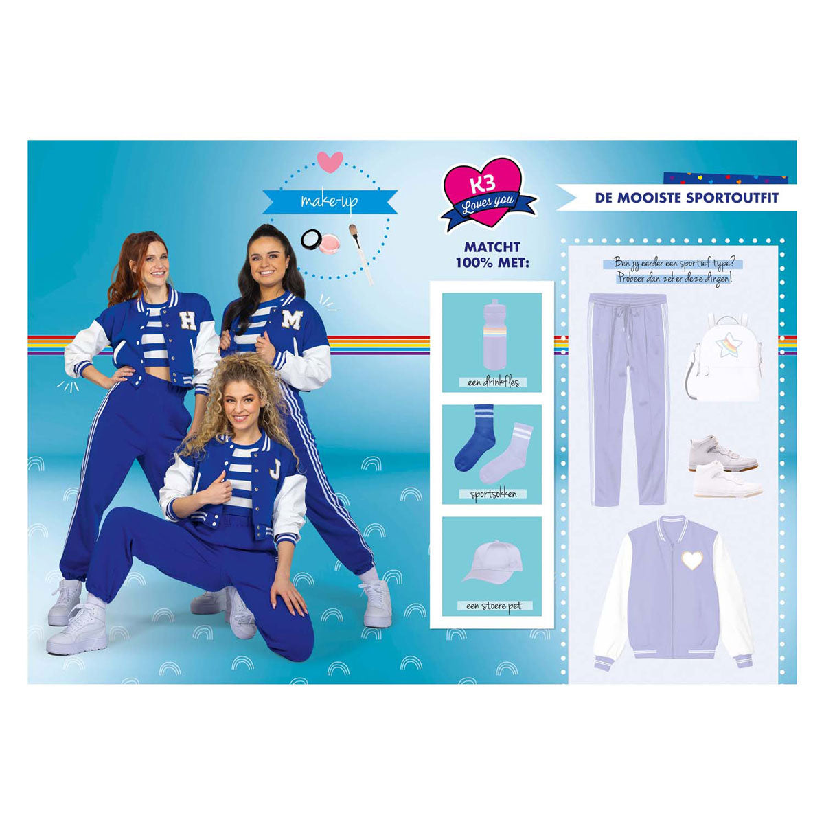 Studio 100 k3 Outfit-Stickerbuch