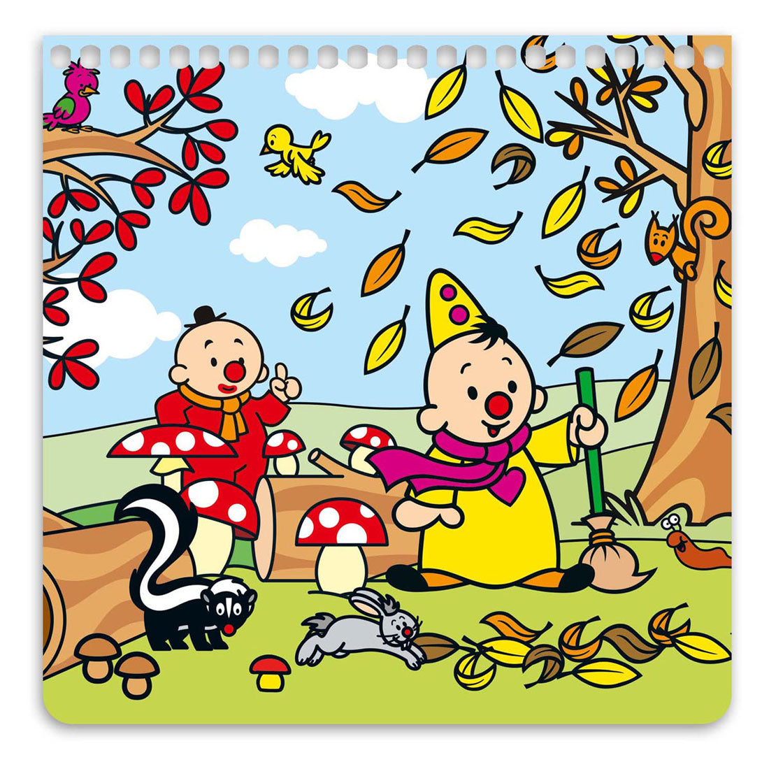 Bumba-Malbuch zum Ausmalen mit Wasser – Herbst