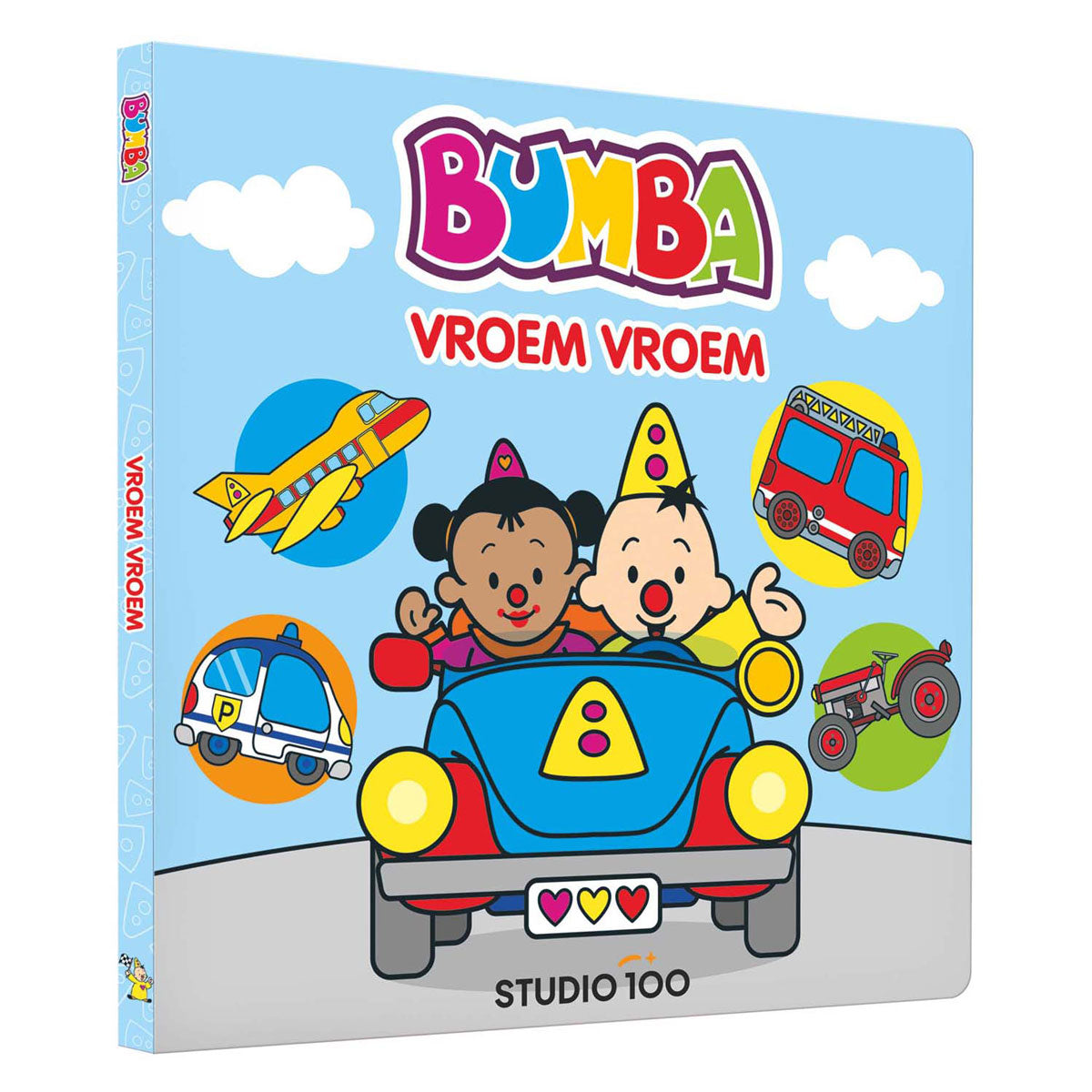 Bumba kartonboek vroem vroem