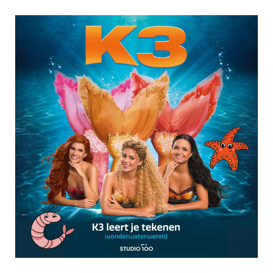 K3 lærer dig at tegne Wonder Water World