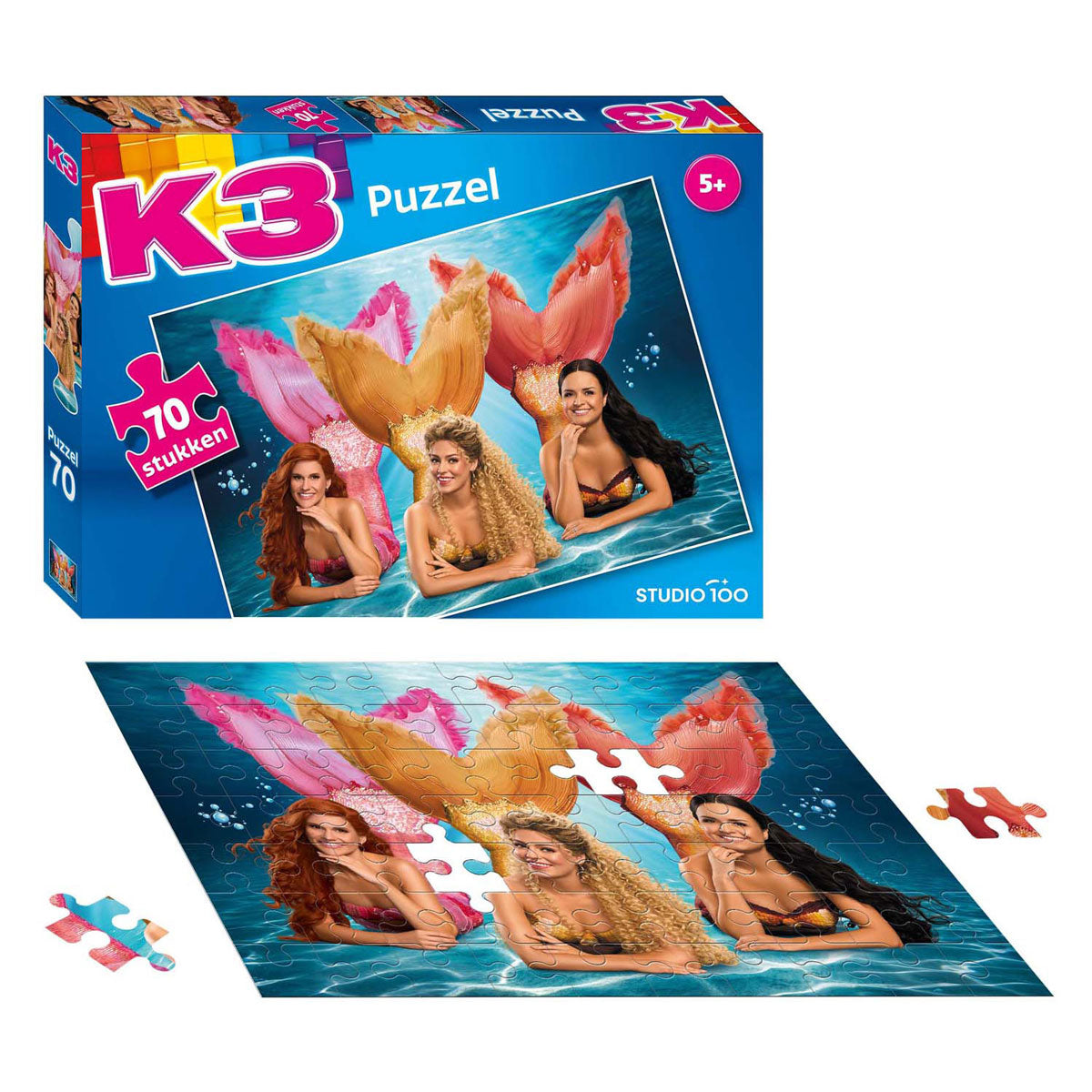 K3 Legpuzzel - Chanson de la sirène, 70e.