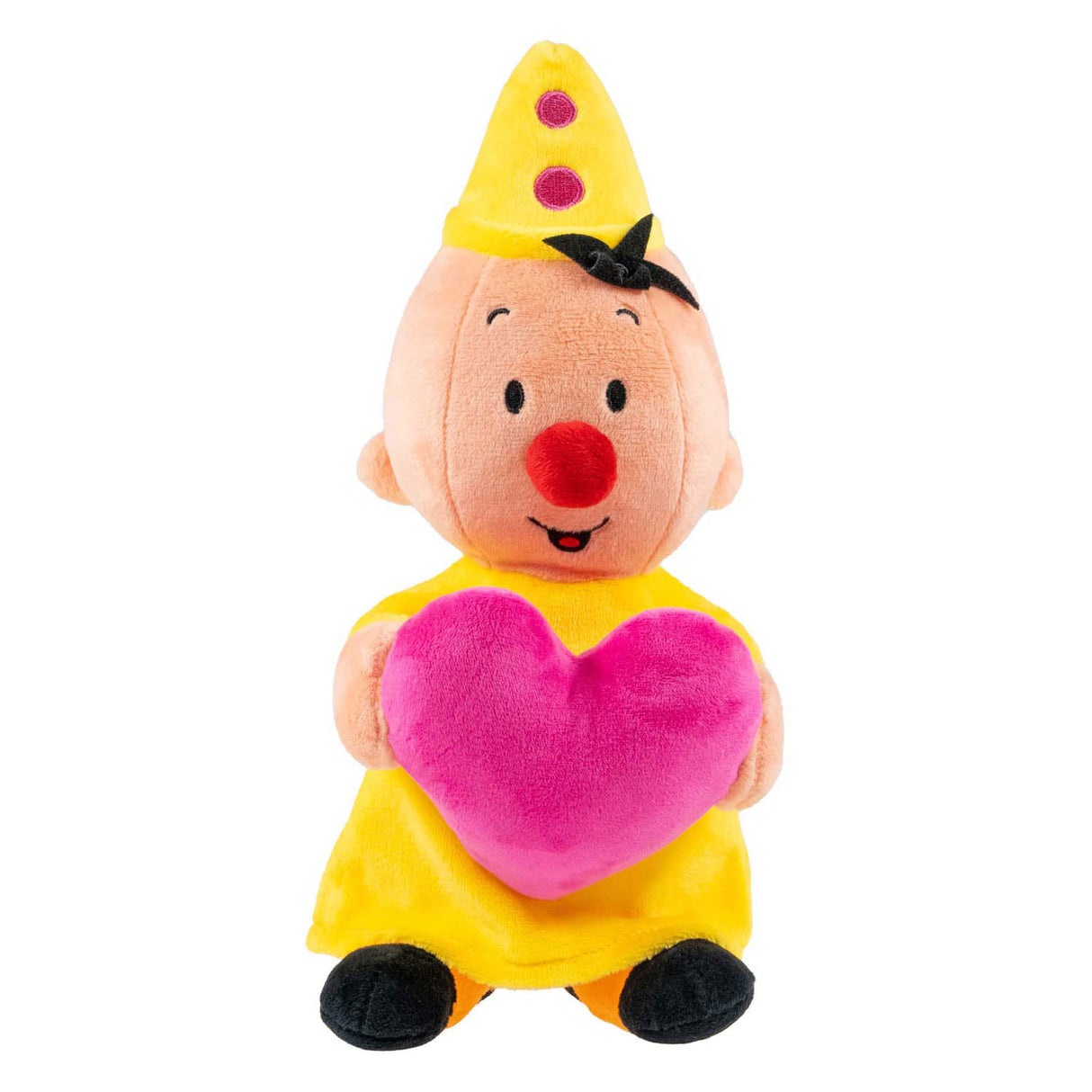 Studio 100 Bumba Kuscheltier Plüsch mit Herz, 25cm