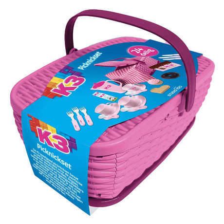Studio 100 k3 Picknick-Set – 24-tlg.