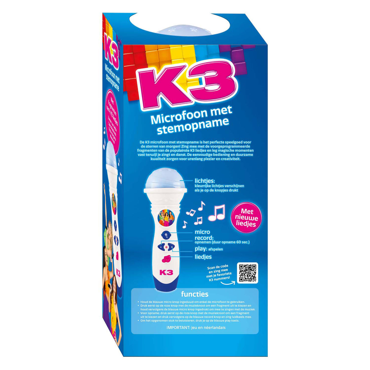 K3-Mikrofon mit Sprachaufzeichnung