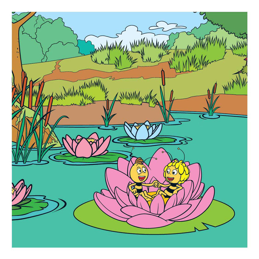 Studio 100 Maya-Malbuch – Ausmalen mit Wasser