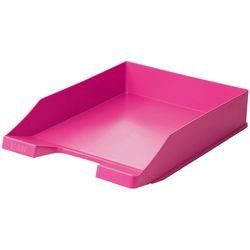 Han Briefablage – klassisch – 255 x 348 x 65 mm – rosa – stapelbar – ha-1027-x-56