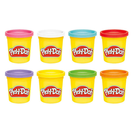 Play-Doh-Regenbogen – 8 Tontöpfe