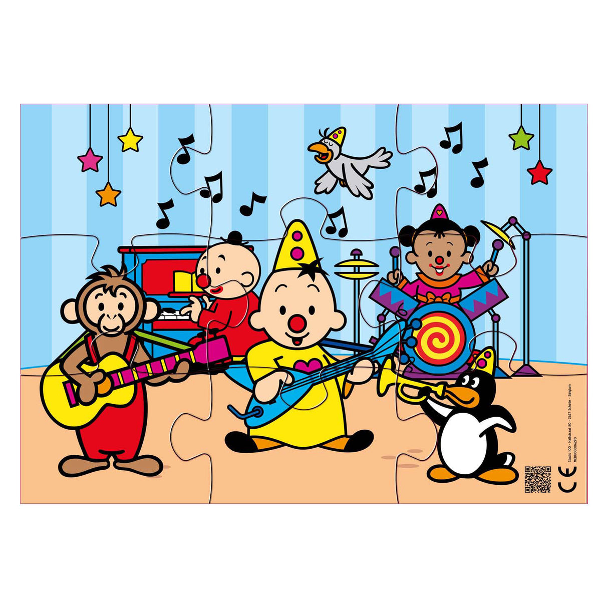 Bumba puzzel tralala - 9st.