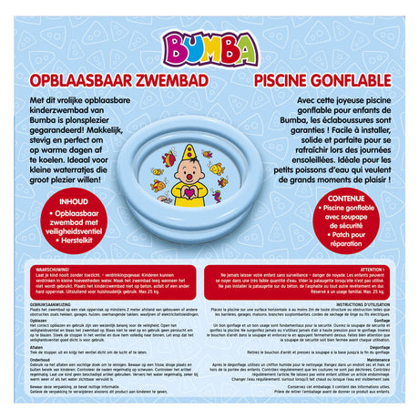 Studio 100 bumba zwembad visjes - 80cm