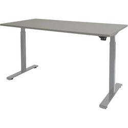 Zit-stabureau schaffenburg dextro basic 180x80cm grijs