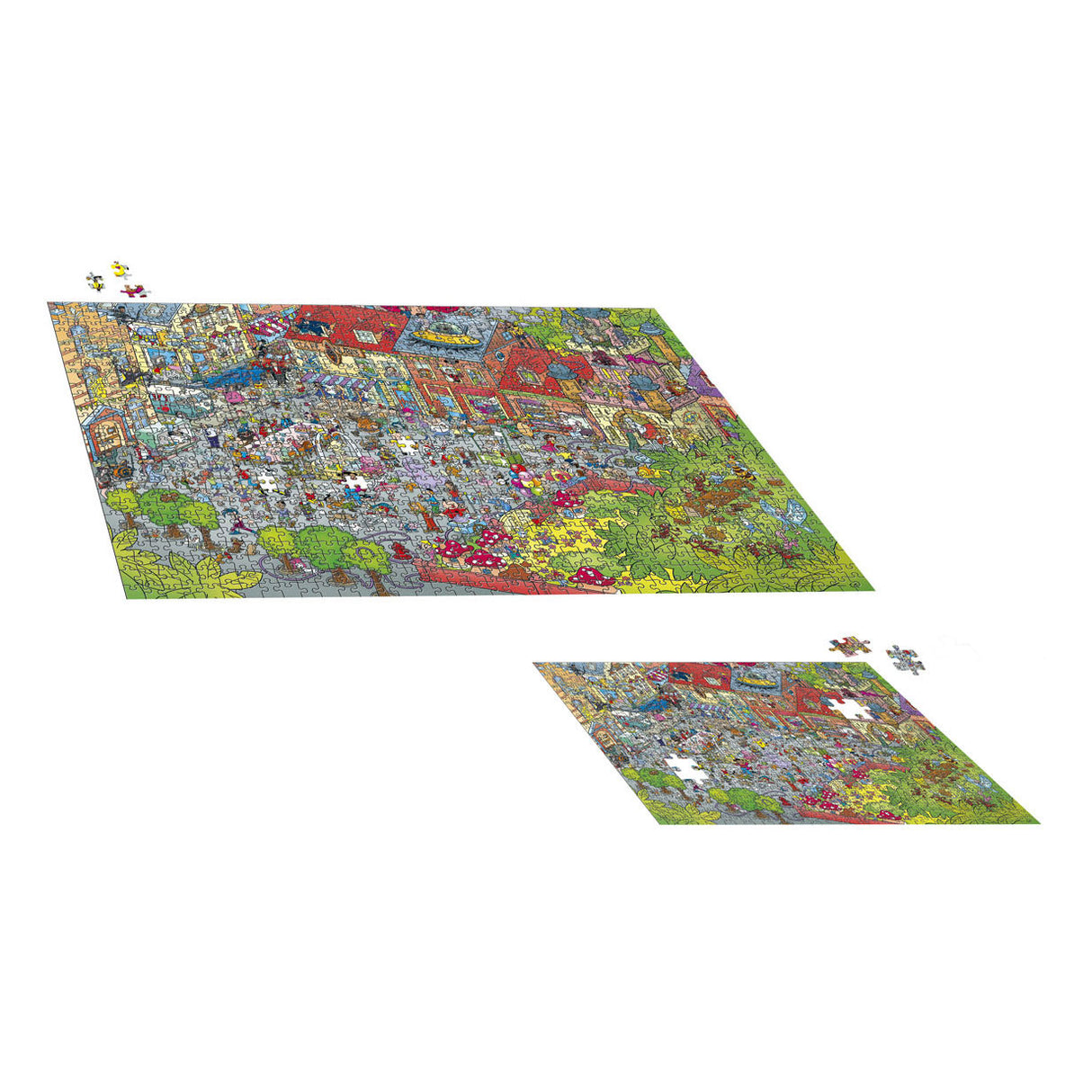 Studio 100 - puzzel - 30 jaar - 2 puzzels in 1 - 104 1000 stukjes - fsc mix