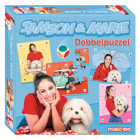 Samson Marie Puzzle - Würfelpuzzle - 4 Puzzles 4x6 Teile
