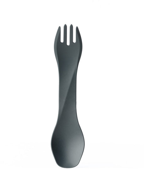 Human Gear – Gobites Bio – wiederverwendbar – Besteck – Spork – Dunkelgrau – Campingbesteck