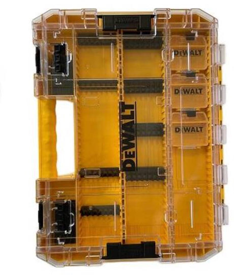 Dewalt Tough Case+ – Organizer für Zubehör – 440 mm x 330 mm x 52 mm – Wasser- und Staubschutz – kann mehrfach personalisiert werden