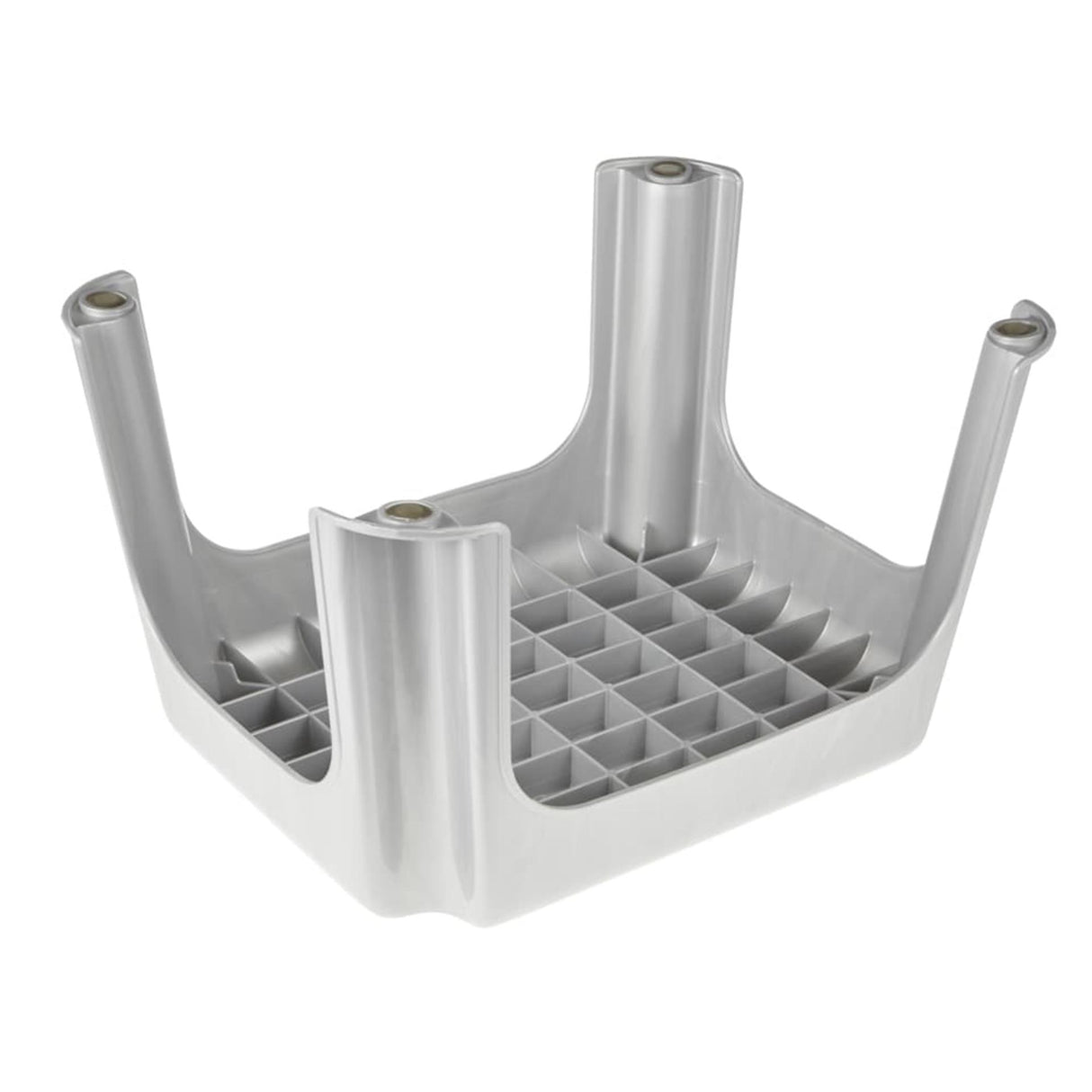 Trittstufe 36,5x30x24cm silber