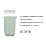 Mixbecher 1l mit Deckel Nordic Salbei | 2 Stk