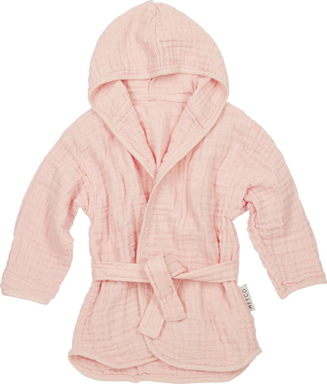 Meyco Baby-Uni-Bademantel – vorgewaschen, hydrophil – zartrosa – 86 92