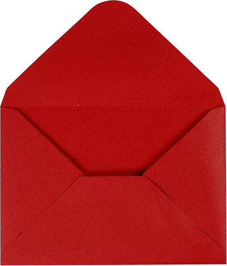 Creativ Company Envelope Red, 11,5x15cm, 10st.
