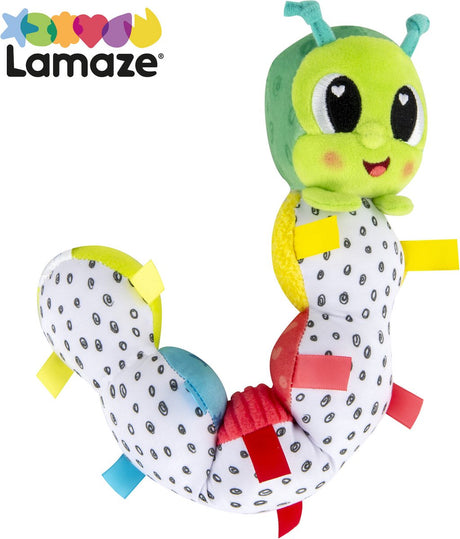 Lamaze Fruchtraupe - Greif- und Beißspielzeug - Lernspielzeug für Babys - Kuscheltier - Spielen und Entdecken