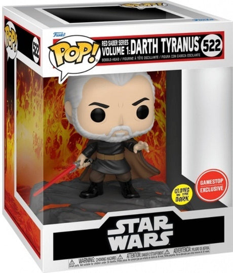 Funko-Pop! Red Saber-Serie Band 1: Darth Tyranus – Pop #522