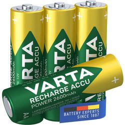 Varta AA-Batterie 2600 mA Blister 4 R2U – 3311925