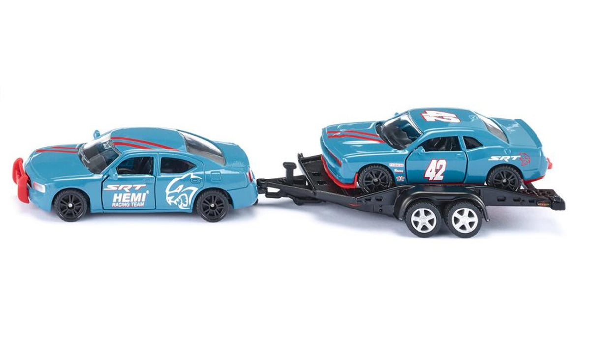 Siku Dodge Charger mit Dodge Challenger SRT Racing (1:55)