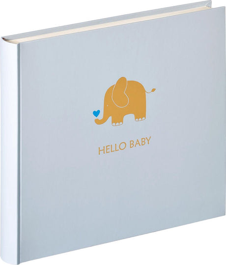 Walther uk-148-l Tierbaby - Babyalbum - Größe 28x25 cm - blau