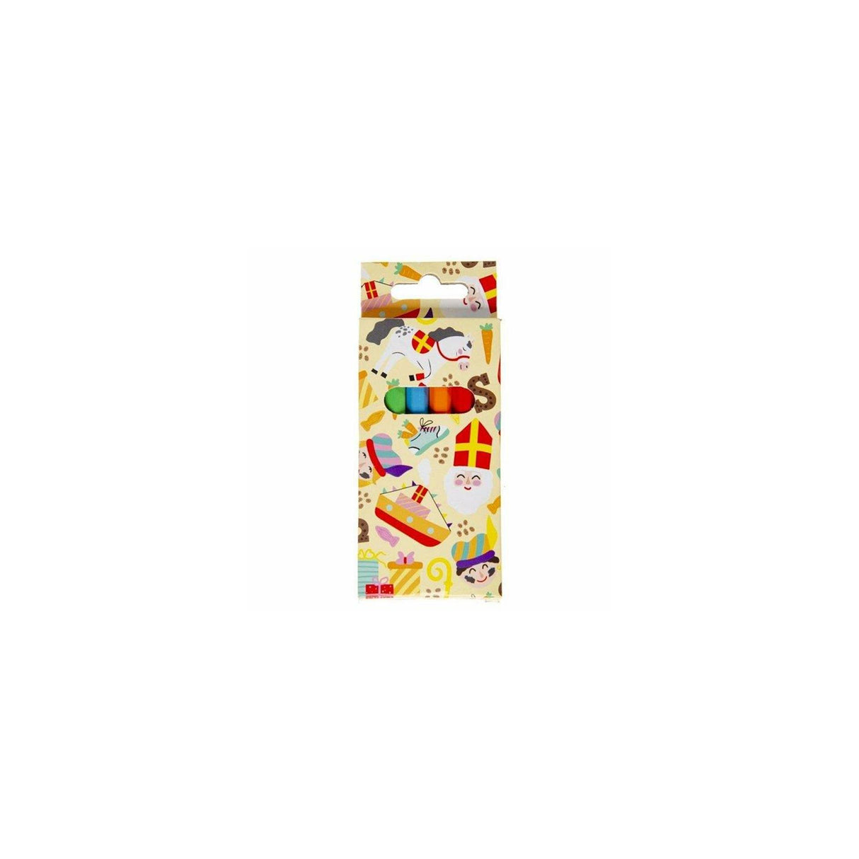 Buntstifte Sinterklaas 8,5cm 6 Stück