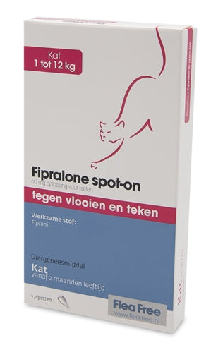 Exil Flea Free Fipralone Spot-on Cat