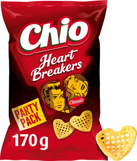 Chio Heartbreakers klassisches Partypaket – 6 x 170 Gramm