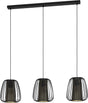 Eglo curasao hanglamp - e27 - 99,5 cm - zwart goud