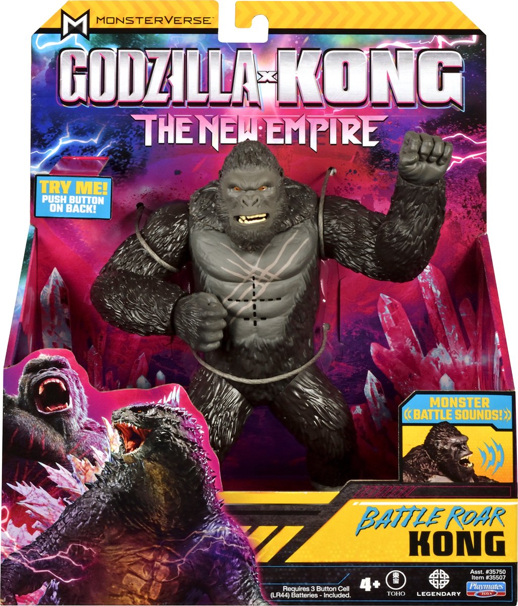 Der neue Empire 17 cm Battle Roar Kong mit elektrischen Sounds