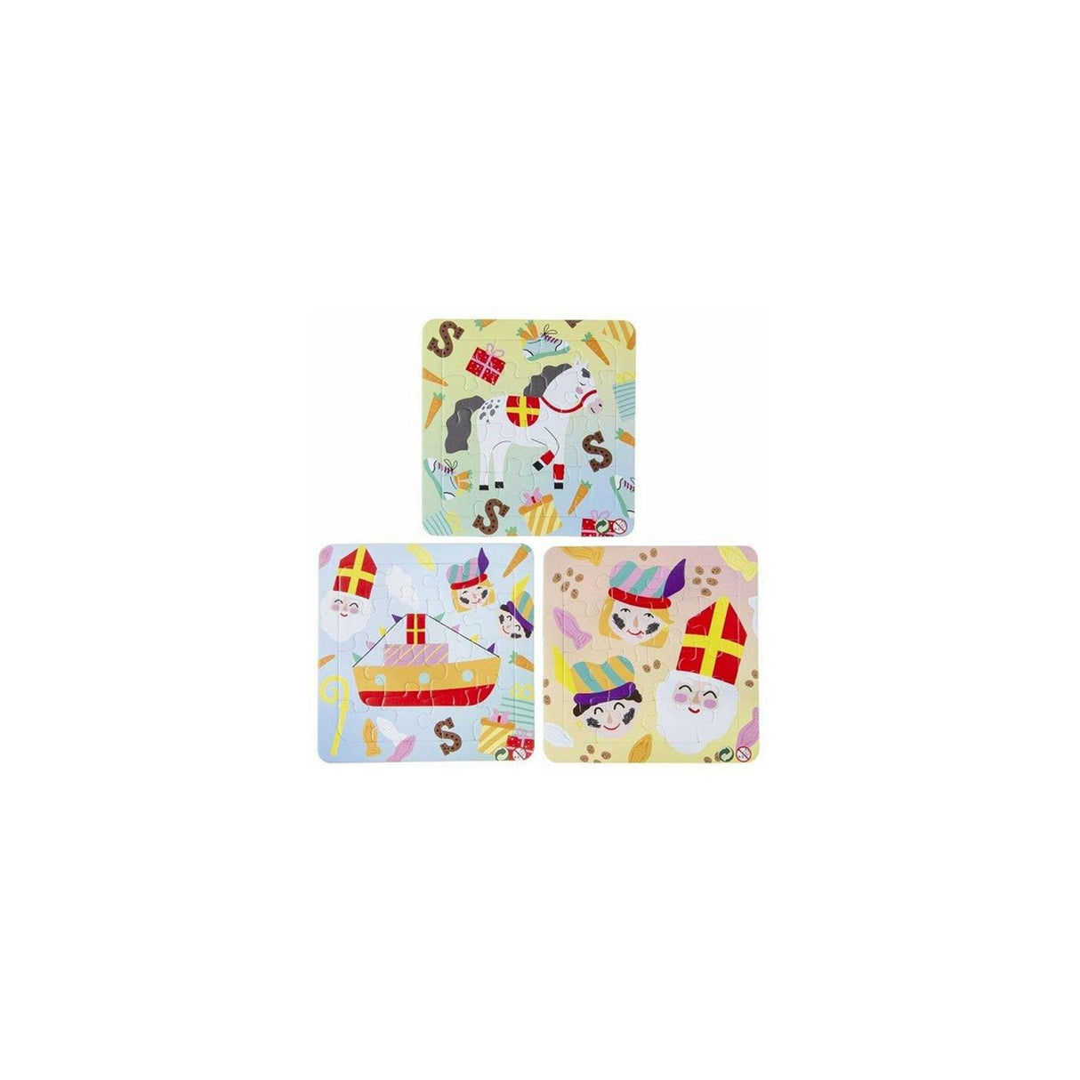 Puzzle Saint und Pete 13,5 cm 16 Teile