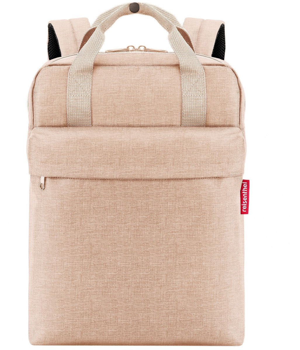 Reisenthel allday backpack m iso koeltas - rugzak - 15l - twist coffee beige